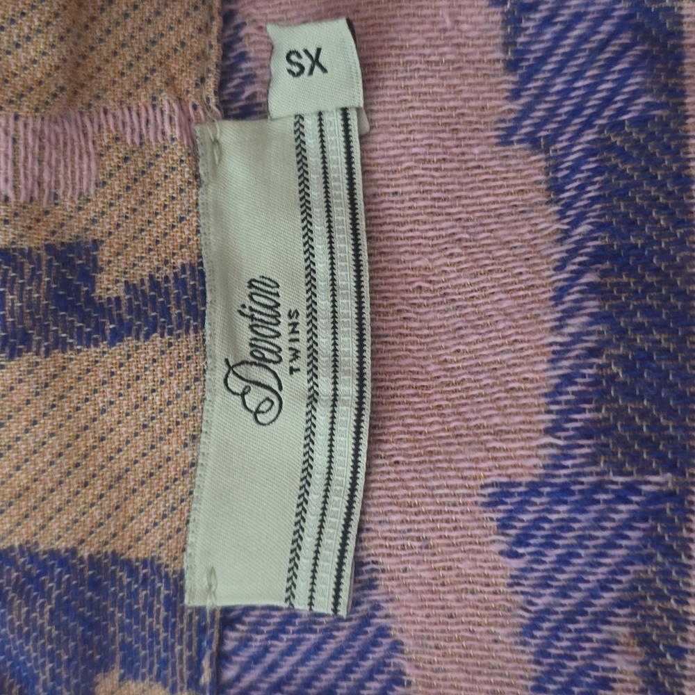 Devotion TWINS Blue and Beige Patterned Set - image 5